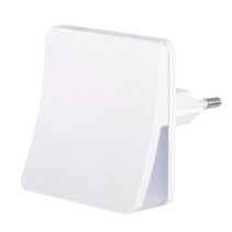 Hama Edge Luz LED Nocturna con Enchufe - IP20 - Sensor de Luz - 6x6x7cm - Color Blanco