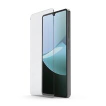 Hama Clear Protect Protector de Pantalla para Xiaomi Redmi 15C / 15C 5G - Antihuellas - Base de Montaje - Vidrio de Seguridad - Grado de Dureza 9H - Color Transparente