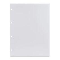 Hama Pack de 25 Cartulinas para Fotos - Perforado - 233x310mm - Color Blanco