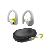 Hama Spirit Athletics Auriculares Deportivos - Bluetooth - Autonomia hasta 7h - Microfono Omnidireccional - Rango 10m - IPX5 - Asistente de Voz - Carga por USB-C - Color Blanco