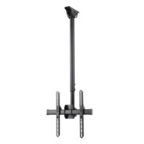 Hama Soporte de Techo para TV hasta 65" - Peso Max 50kg - Inclinable - Giratorio - VESA 400x400mm - Acero - Color Negro