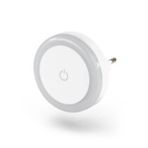 Hama Touch Luz LED Nocturna con Enchufe - IP20 - 6.4x6.4x6.3cm - Color Blanco