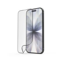 Hama Super Hybrid Protector de Pantalla para iPhone 17 - Antihuellas - Base de Montaje - Flexiglas rPET - Grado de Dureza 9H - Proteccion D3O - Color Transparente