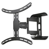 Hama Soporte de Pared para TV hasta 65" - Peso Max 35kg - Inclinable - Giratorio - VESA 400x400mm - Acero - Gestor de Cables - Nivel de Burbuja - Color Negro