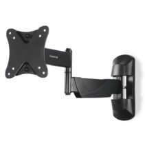 Hama Soporte de Pared para TV hasta 26" - Peso Max 25kg - Inclinable - Giratorio - VESA 100x100mm - Acero - Gestor de Cables - Color Negro