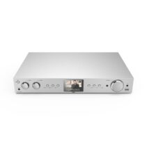 Hama DIT2105Sbtx Receptor de Radio Hibrido - Bluetooth - RCA - Internet Radio - Jack 3.5mm - USB-A - Reloj - Toslink Optico - Compatible con Plataformas de Streaming - 43x30x7cm - Color Plata