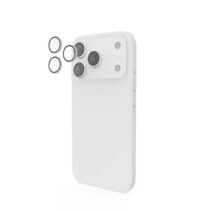 Hama Lens Protect Protector de Camara para iPhone 17 Pro / Pro Max - Vidrio Templado - Color Transparente