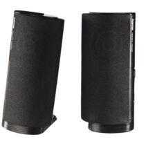 Hama Altavoces de Sobremesa - Cable de 115cm - Frecuencia hasta 20GHz - Jack 3.5mm - USB-A - 7x 6.7x14.5cm - Color Negro