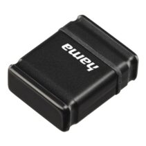 Hama Smartly Memoria Pendrive USB 2.0 con Tapa - 64GB de Capacidad - 15Mb/s de Transferencia - Color Negro