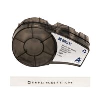 Brady M21-375-461-AW Cinta de Etiquetas Original Poliester - Texto Negro sobre Fondo Blanco - Ancho 9.53mm x 6