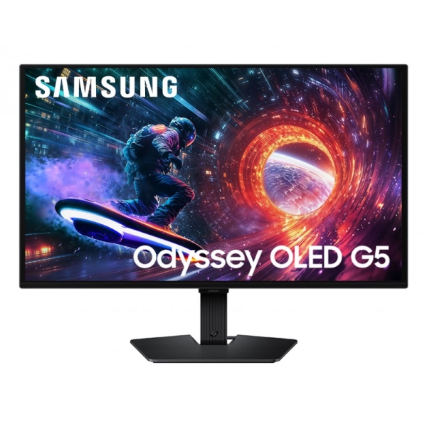 Samsung Odyssey OLED G5 Monitor 27" OLED QHD 180Hz FreeSync HDR10 - Respuesta 0.03ms - Angulo de Vision 178º - HDMI