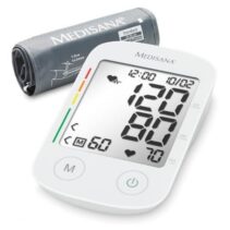 Medisana BU535 Tensiometro de Brazo Automatico - Medicion Oscilometrica Precisa con Deteccion de Arritmias - 120 Memorias para 2 Usuarios - Pantalla XL de Alta Legibilidad - Manguito 22‑36cm
