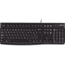Logitech K120 Teclado USB Frances - Resistente a Salpicaduras - Cable de 1.50m
