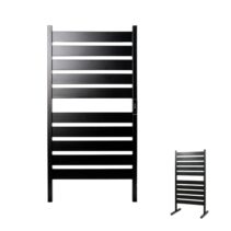 Innovagoods Towarall Toallero Electrico de 10 Barras - 260W - IP44 - Cable 140cm - Incluye Accesorios - Temperatura Regulable - Temporizador - Apagado Automatico - 50x100x10cm - Color Negro