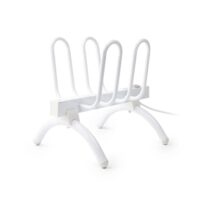 Innovagoods Droe Tendedero Secador de Calzado Electrico - 40W - Capacidad para 2 Pares - Cable 140cm - IPX2 - Resistente al Agua - 41.5x32x30cm - Color Blanco