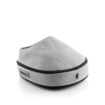 Innovagoods Futsa Masajeador Shiatsu Termico 2 en 1 - 24W - 3 Velocidades - Cable 120cm - Cabezales Rotativos - Apagado Automatico - Funcion Calor - 32.5x10x35cm - Color Gris y Negro