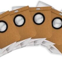Cecotec Pack de 5 Bolsas de Recambio para Conga X50/X70/X100 - Instalacion Rapida - Color Blanco