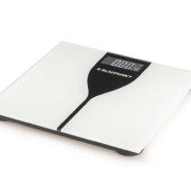 Blaupunkt Bascula Corporal - Capacidad 180kg - Pantalla Digital - Vidrio Templado - Encendido y Apagado Automatico - Color Blanco y Negro