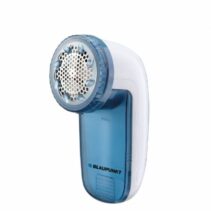 Blaupunkt Quitapelusas Electrico - 2 Velocidades - Pilas Incluidas - Cuchillas Protegidas - Deposito Desmontable - 3 Longitudes de Corte - Color Azul y Blanco