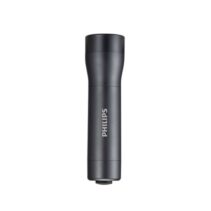 Philips Linterna LED - Autonomia hasta 6h - IPX4 - 170 Lumenes - Pilas Incluidas - Color Negro