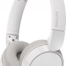 Philips TAH3209 Auriculares Inalambricos On‑Ear - Bluetooth 5.3 - 25h de Reproduccion - Microfono con Reduccion de Ruido - Plegable y Ligero con Almohadillas de Espuma Viscoelastica - Color Blanco