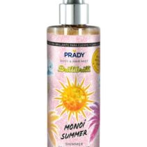 Prady Brilli Brilli Body & Hair Mist Monoi Summer - Frasco de 250 ml - Spray Pulverizador