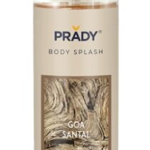 Prady Body Splash Goa Santal - Frasco de 250 ml - Spray Pulverizador