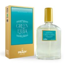 Prady Colonia Unisex Green Erba - Frasco de 90 ml - Spray Pulverizador