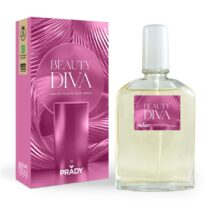 Prady Colonia de Mujer Beauty Diva - Frasco de 90 ml - Spray Pulverizador