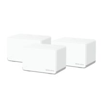Mercusys Halo H70X Sistema Wi-Fi 6 Mesh AX1800 Doble Banda - 3 Unidades Halo - Cobertura hasta 550 m² - Color Blanco