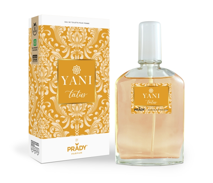 Prady Colonia de Mujer Yani Tatus - Frasco de 90 ml - Spray Pulverizador