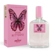 Prady Colonia de Mujer Pink Butterfly - Frasco de 90 ml - Spray Pulverizador