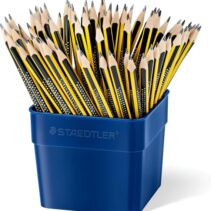 Staedtler Noris 183 Cubo Expositor de 72 Lapices de Grafito - Mina HB - Resistencia a la Rotura