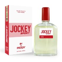 Prady Colonia de Hombre Jockey Sport Red - Frasco de 90 ml - Spray Pulverizador