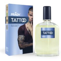 Prady Colonia de Hombre Tattoo - Frasco de 90 ml - Spray Pulverizador
