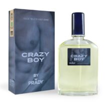 Prady Colonia de Hombre Crazy Boy - Frasco de 90 ml - Spray Pulverizador