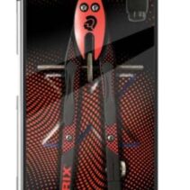 Staedtler Norix 555 Compas Metalico Escolar de Precision - Mecanismo Pulsador y Ajuste por Rueda Central - Color Rojo/Negro