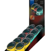 Staedtler Norix Expositor de 10 Sacapuntas con Deposito - 1 Agujero para Lapices de hasta Ø 8