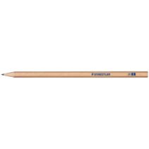 Staedtler Noris Natural 130 Lapiz de Grafito Hexagonal 2B - Madera Certificada FSC - Cuerpo de Color Madera Natural