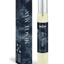 Prady Colonia de Hombre Muscle Man - Frasco de 33 ml - Spray Pulverizador