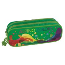 Alpino Colors Portatodo de 2 Cremalleras - Refuerzo Interior - Medida 23x9