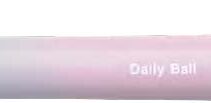 Faber-Castell Daily Ball Flow Edition Blushing Sky Boligrafo Retractil XB - Atractivo Diseño - Tinta Azul Indeleble - Color Rosa/Azul Degradado