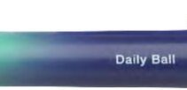 Faber-Castell Daily Ball Flow Edition Buzzing Blue Boligrafo Retractil XB - Atractivo Diseño - Tinta Azul Indeleble - Color Azul/Turquesa Degradado