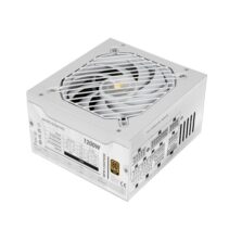 Mars Gaming MPB1200PSI Fuente de Alimentacion ATX - 1200W - Ventilador 140mm - 80 Plus Gold - Silencioso 14dB - Cableado Modular - Antivibracion - Cables Planos - 150x160x85mm - Color Blanco