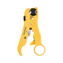 Vention Pelacables - Cuchilla con Regulacion de Profundidad de Corte - Doble Resorte - Retorno Automatico Suave - Mango Antideslizante - Color Amarillo