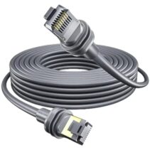 Vention Cable de Red Starlink Cat.7 - Longitud 15m - Contactos Chapados en Oro - Velocidad hasta 10Gbps - 28AWG - Cubierta de PVC - Color Gris