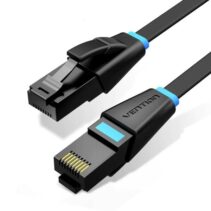 Vention Cable de Red - Cat.6a UTP - Longitud 10m - Velocidad hasta 1Gbps - 32AWG - Color Negro