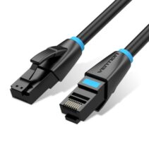 Vention Cable de Red - Cat.6 UTP - Longitud 25m - Velocidad hasta 1Gbps - 26AWG - Cubierta de PVC - Color Negro