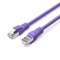 Vention Cable de Red Cat.6a SFTP - Longitud 3m - Velocidad hasta 10Gbps - 26AWG - Cubierta de PVC - Blindaje Multicapa - Color Morado