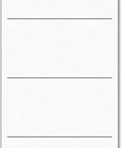 Elba Pack de 10 Etiquetas para Archivadores de 8cm de Ancho - Carton Resistente - Color Blanco